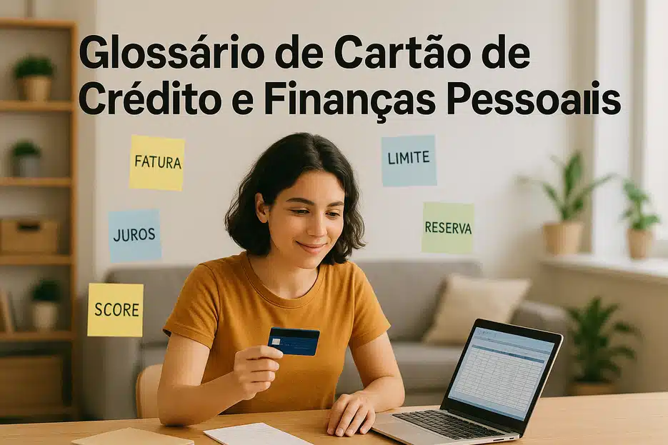 Glossário básico de termos sobre cartão de crédito e finanças pessoais