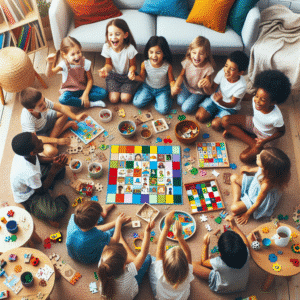 Jogos em Grupo para Crianças: Diversão em Casa