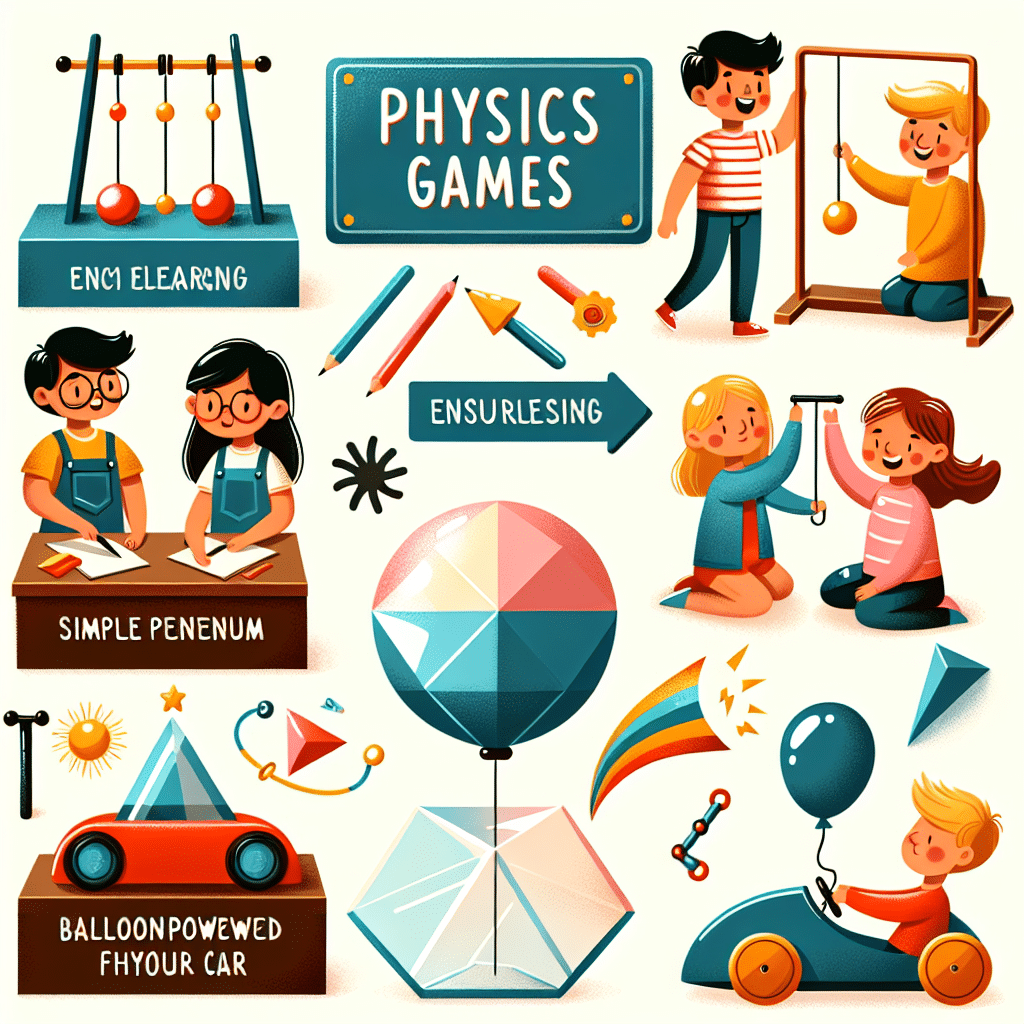 Brincadeiras educativas de física para divertir e aprender