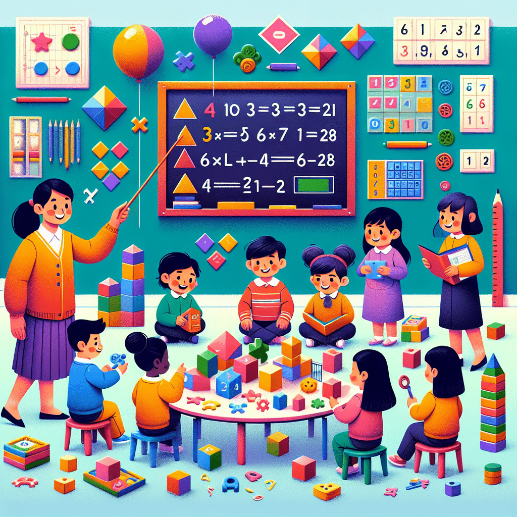 Projetos de matemática para crianças pequenas: Explorando conceitos básicos