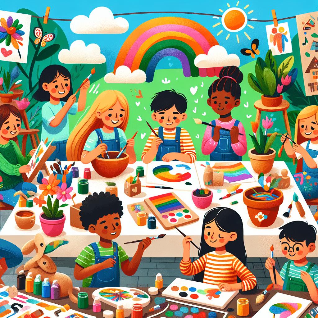 Projetos DIY de Artes para Crianças: Diversão e Aprendizado em Casa