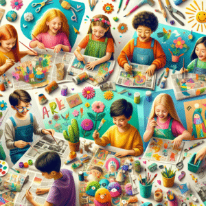 Ideias de Arte para Crianças em Casa: Transformando o Cotidiano em Criatividade