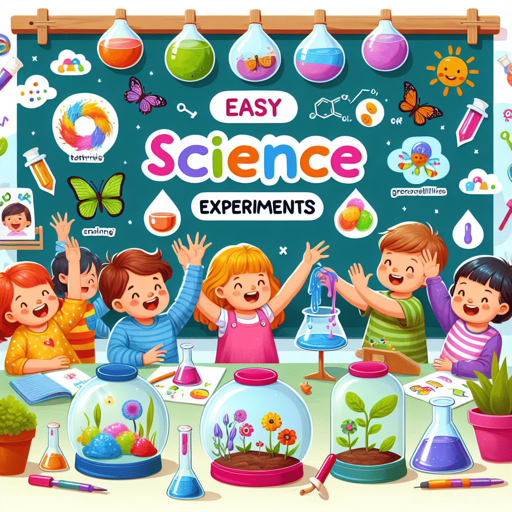 experiências fáceis de ciências para pré-escola: aprendendo brincando