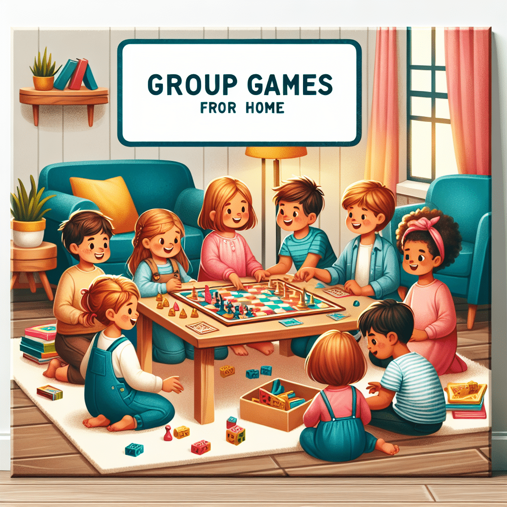 Jogos em Grupo para Crianças: Diversão em Casa