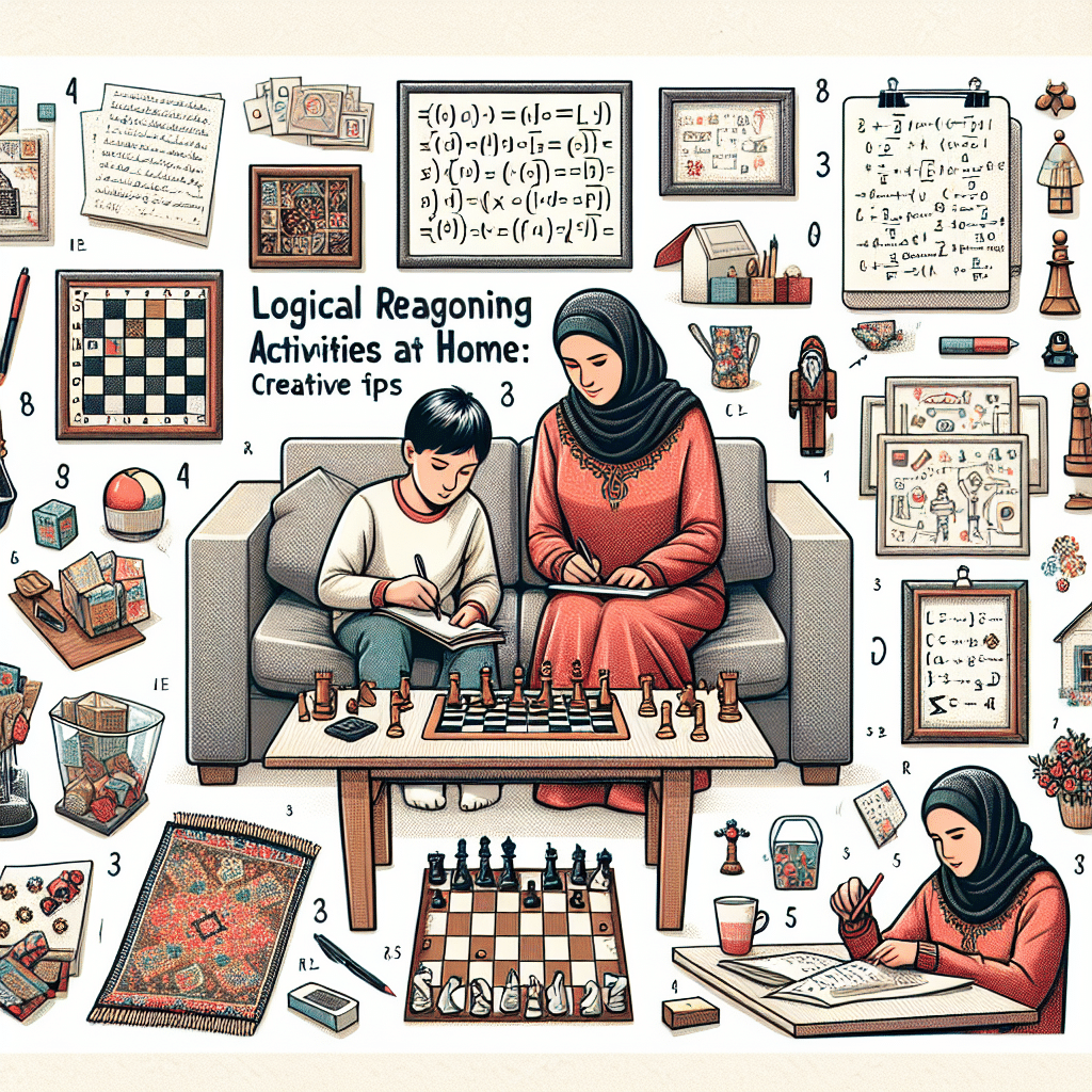 Atividades de raciocínio lógico em casa: Dicas criativas