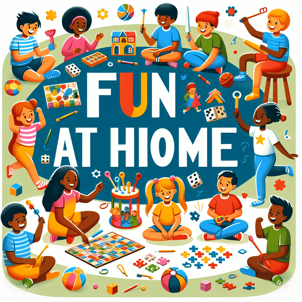 Jogos em Grupo para Crianças: Diversão em Casa