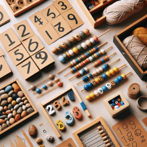 DIY jogos de adição e subtração: Montando em casa