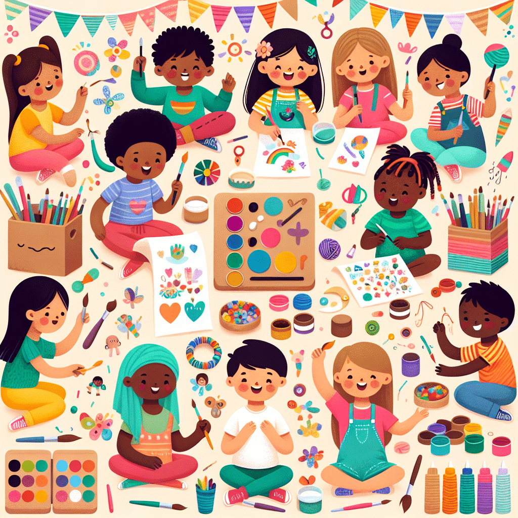 Projetos DIY de Artes para Crianças: Criando com Amor