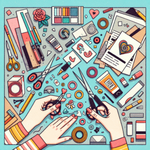 Atividades de Colagem e Recorte DIY: Criando Histórias Visuais