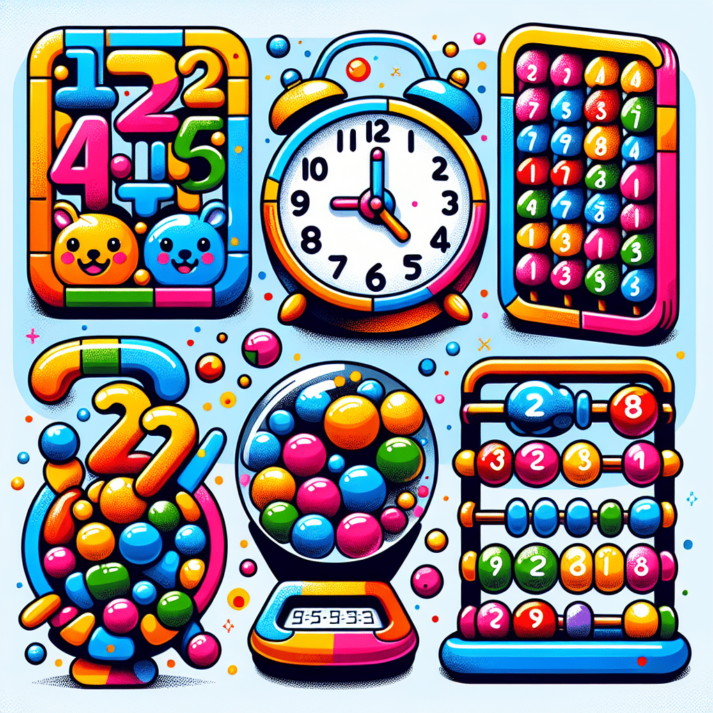 5 Brinquedos Educativos que Ensinarão Números de Forma Divertida